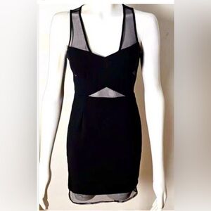 INA little black dress 4 S Mesh special cocktail Spring party  Women’s Small